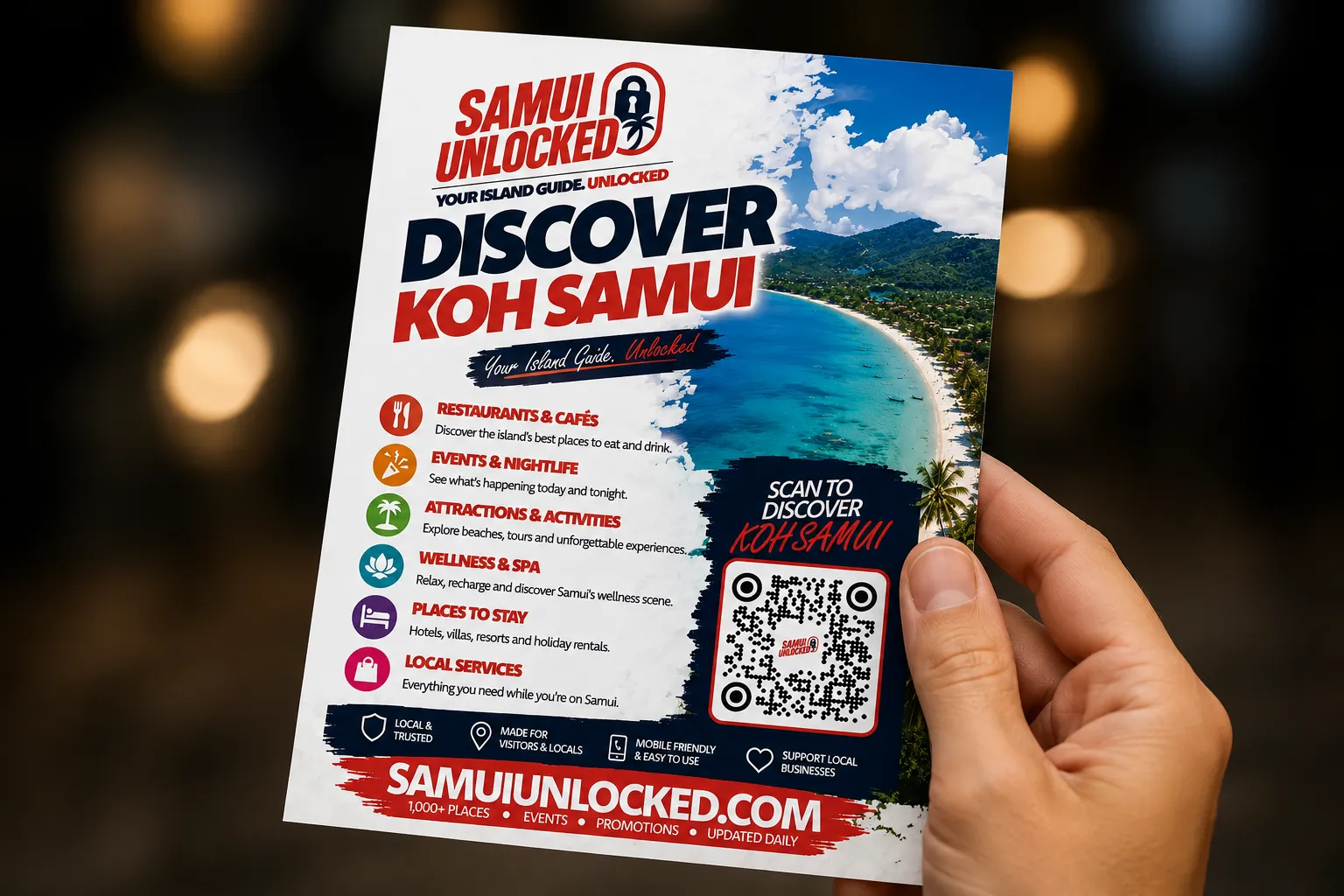 Samui Unlocked local discovery platform for Koh Samui